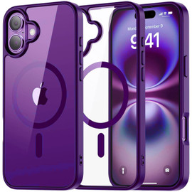 Acrylic Transparent Case with MagSafe for iPhone 17 - Purple