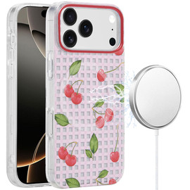 Mood Series MagSafe Hybrid Case for iPhone 17 Pro Max - Cherry