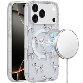 Mood Series MagSafe Hybrid Case for iPhone 17 Pro Max - Dalmatian