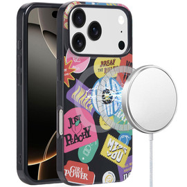 Mood Series MagSafe Hybrid Case for iPhone 17 Pro Max - Fashion Rebel