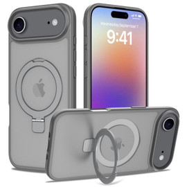 Shade Series MagSafe Hybrid Case with Ring Stand for iPhone Air - Grey