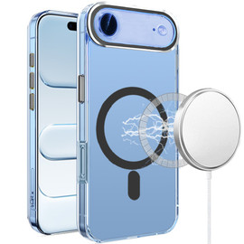 Crystal Clear Transparency MagSafe Case for iPhone Air - Black