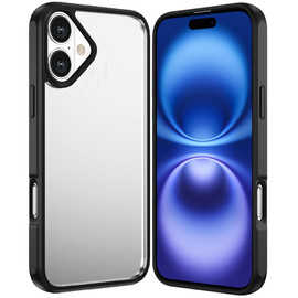 HD Slim Transparent Case for iPhone 17 - Black