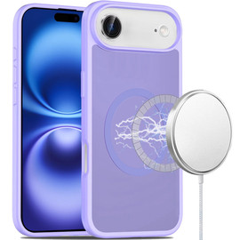 Shade Series Matte Hybrid Case with MagSafe for iPhone Air - Purple