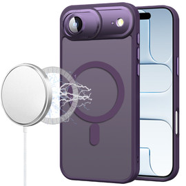 Shade Series MagSafe Case with Camera Lens Protector for iPhone Air - Purple