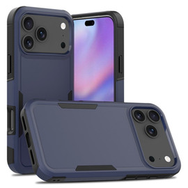 Military Grade TUFF Hybrid Armor Case for iPhone 17 Pro Max - Blue