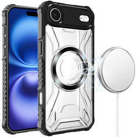Fusion Evo Transparent MagSafe Case for iPhone Air - Black