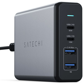 Satechi 108W PD USB-C and USB-A 4-Port Desktop Charging Station