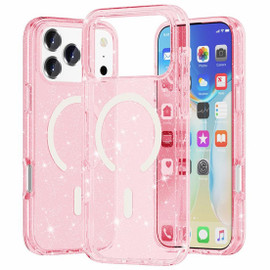 Crystal Glitter Fusion Case for iPhone 17 Pro Max - Pink - HD