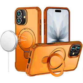 MagSafe Armor Stand Case for iPhone 17 - Cosmic Orange