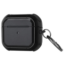 Rugged Shockproof Hybrid Case for AirPods Pro 3 - Black
