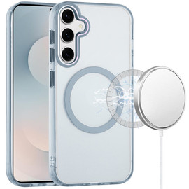 Magnetic Crystal Case for Samsung Galaxy S25 FE - Blue