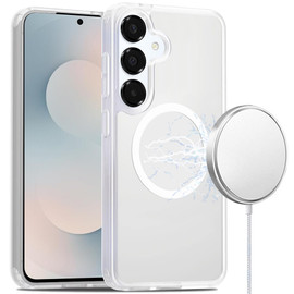 Shade Series Hybrid Case with Magnetic Ring for Samsung Galaxy S25 FE - Clear