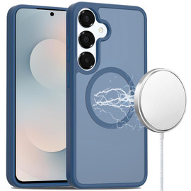 Shade Series Hybrid Case with Magnetic Ring for Samsung Galaxy S25 FE - Blue