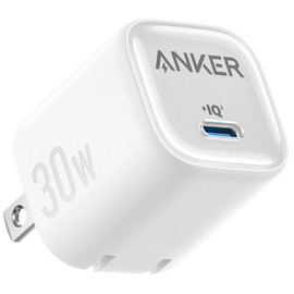 Anker Zolo 30W PD 3.0 High Speed USB-C Fast Wall Charger - White
