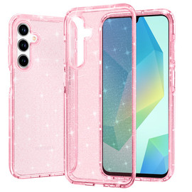 Crystal Glitter Fusion Case for Samsung Galaxy A17 5G - Pink
