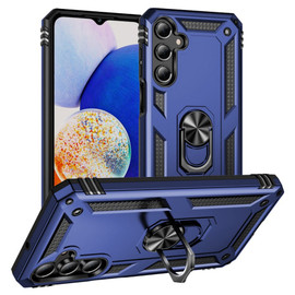 Military Grade Hybrid Case with Ring Grip for Samsung Galaxy A17 5G - Blue