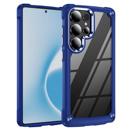 Military Grade Tough Shield Snap-on Transparent Case for Samsung Galaxy S26 Ultra - Blue