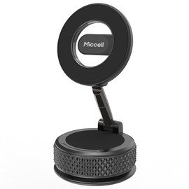 Miccell Magnetic Vacuum Suction Car Windshield and Dashboard Phone Mount
