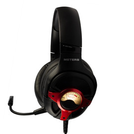 Meters Music M Level Up RGB Gaming Headset - Red
