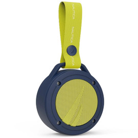 Nautica S20 Portable Bluetooth Wireless Speaker with Dynamic Led Lights - Navy Blue Yellow