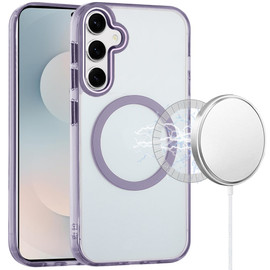 Magnetic Crystal Case for Samsung Galaxy S26 Plus - Purple