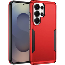 Military Grade TUFF Shockproof Hybrid Armor Case for Samsung Galaxy S26 Ultra - Red