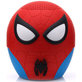Bigger Bitty Boomers Collectible 8 Inch Bluetooth Wireless Portable Speaker - Marvel Spider-Man