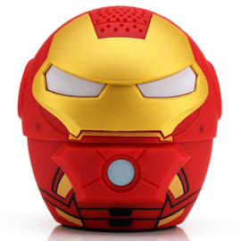 Bitty Boomers Collectible Bluetooth Wireless Portable Speaker - Marvel Avengers Iron Man