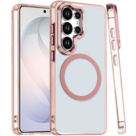 Magnetic Crystal Case for Samsung Galaxy S26 Ultra - Rose Gold
