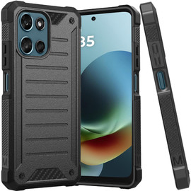 Military Grade Tough Hybrid Armor Case for Motorola Moto G Power 2026 / 2025 - Black