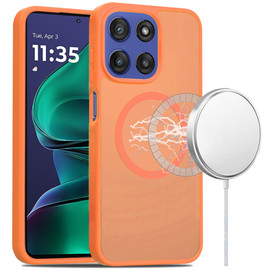 Shade Series Hybrid Case with MagSafe Magnetic Ring for Motorola Moto G Stylus 2026 / 2025 - Cosmic Orange