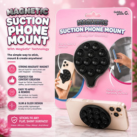 Gabba Goods MagSafe Magnetic Suction Phone Mount - Black