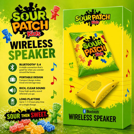 Orbit Innovations Official Licensed Portable Bluetooth Wireless Speaker - Sour Patch Kids