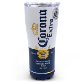 Corona Stainless Steel Double Wall Insulated Tumbler 16oz with Removeable Bluetooth Wireless Speaker