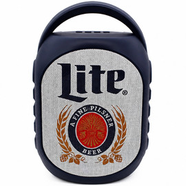 Miller Lite Mini Party Bluetooth Wireless Speaker V2 with LED Lights