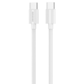 60W USB-C to USB-C Charge and Sync Cable 3.3 ft. - White
