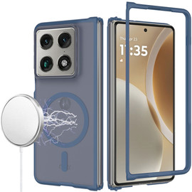 Shade Series Hybrid Case with Magnetic Ring for Motorola Razr Fold 2026 - Blue