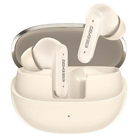 Eseekgo EB-07 Hi-Fi Audio TWS True Wireless Bluetooth Earbuds - Beige