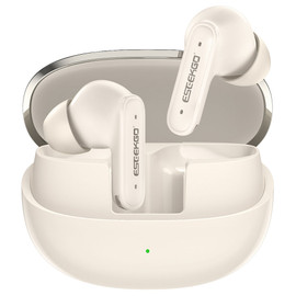 Eseekgo EB-07 Hi-Fi Audio TWS True Wireless Bluetooth Earbuds - Beige