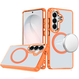 Magnetic Crystal Case for Samsung Galaxy S26 FE - Cosmic Orange