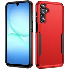 Military Grade TUFF Shockproof Hybrid Armor Case for Samsung Galaxy S26 FE - Red