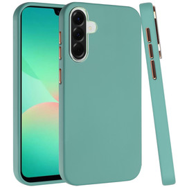 Soft Touch Dual-Layer Hybrid Case for Samsung Galaxy A27 5G - Teal