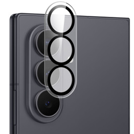 HD Tempered Glass Camera Lens Protector with Anti-Reflective Ring for Samsung Galaxy Z Fold 8 Ultra