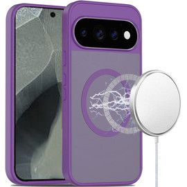Shade Series Hybrid Case with Pixelsnap Magnetic Ring for Google Pixel 11 Pro XL - Dark Purple
