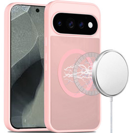 Shade Series Hybrid Case with Pixelsnap Magnetic Ring for Google Pixel 11 Pro XL - Pink