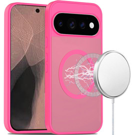 Shade Series Hybrid Case with Pixelsnap Magnetic Ring for Google Pixel 11 / Pixel 11 Pro - Hot Pink