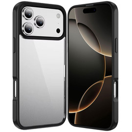 HD Slim Transparent Case for iPhone 18 Pro Max and iPhone 17 Pro Max - Black