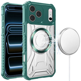 Fusion Evo Transparent MagSafe Case for iPhone 18 Pro Max and iPhone 17 Pro Max - Green