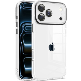 HD Crystal Clear Case for iPhone 18 Pro Max and iPhone 17 Pro Max - Black